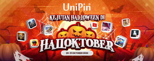 KEJUTAN HALLOWEEN DI HALLOKTOBER! Top Up Game Favorit & Menangkan Kejutannya!